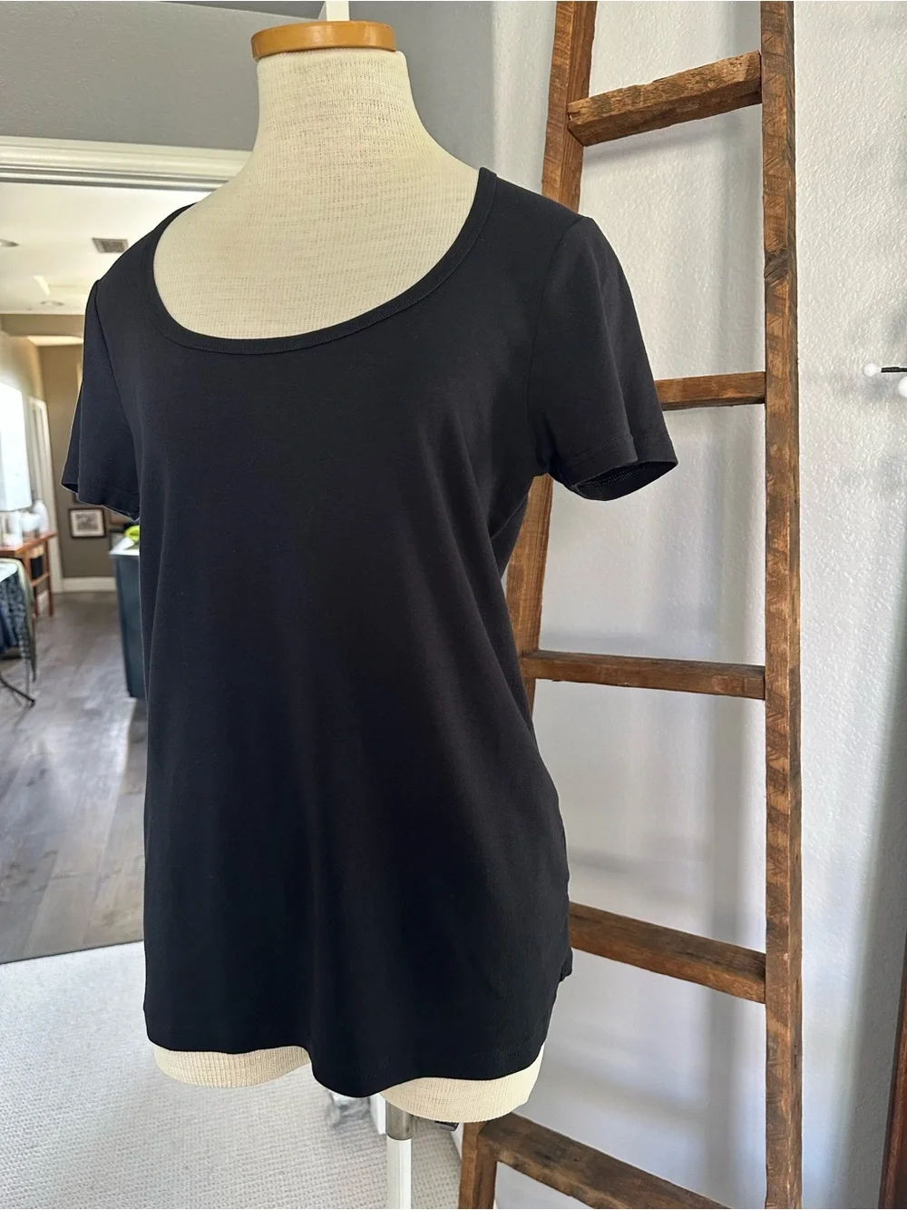 Caslon (Nordstrom) black short sleeve tee, size XL - Picture 6 of 14